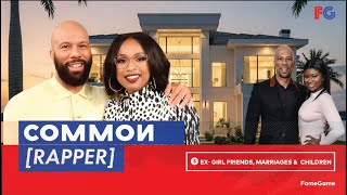 COMMON (Rapper)  Bio | Daughter, 5 Ex-Girlfriends, Net Worth, Opulent Lifestyle😍💘#blackexcellence