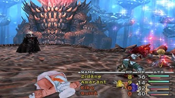 Final Fantasy IX Dual Character Challenge Low Level: Garland