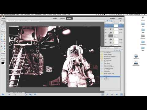 Video: Wie verwenden Sie Aktionen in Photoshop Elements?