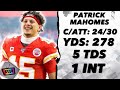 Patrick Mahomes Highlights vs Philadelphia Eagles