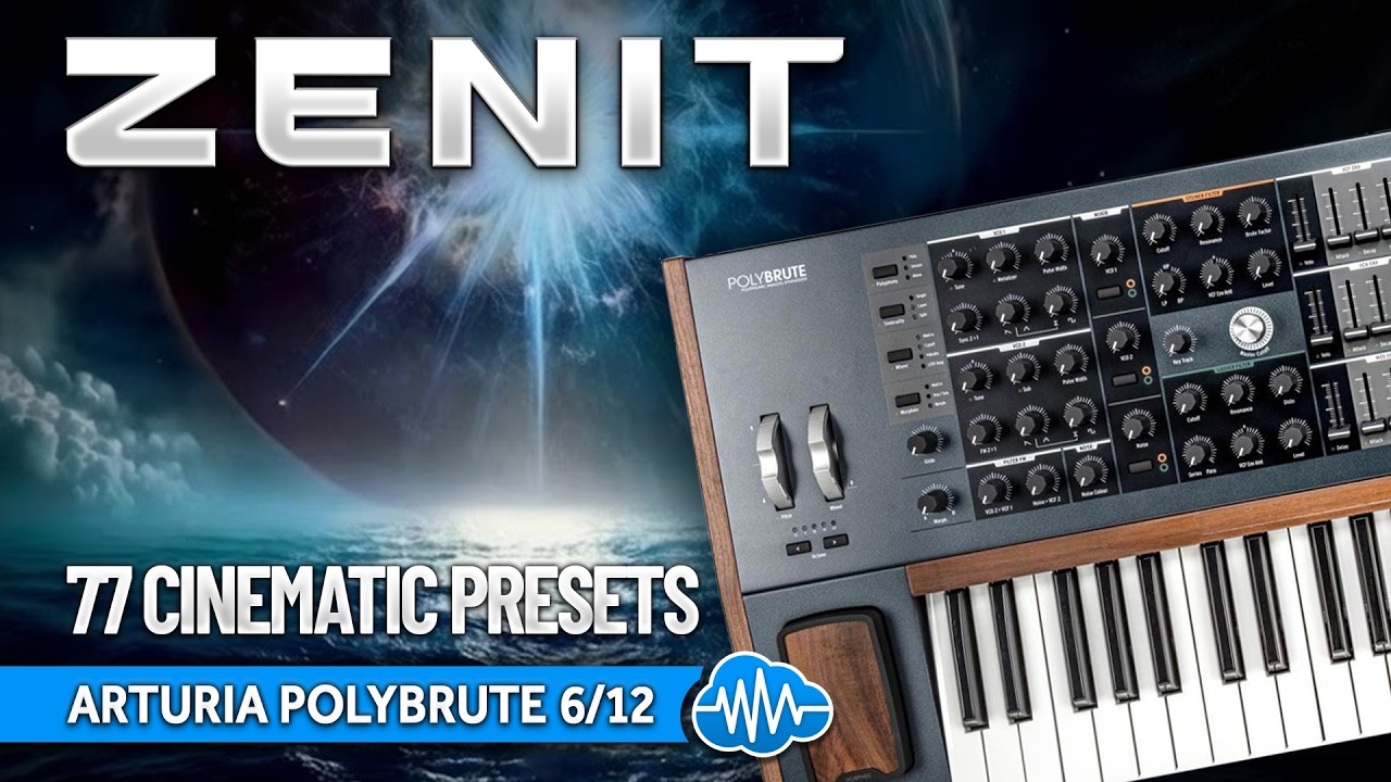 ARTURIA POLYBRUTE 6 / 12 ♫ 77 Berlin School Sounds ▻ ZENIT Sound