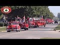 Old Fire Trucks Parade Lights & Sirens - C-Kent FireFest 2019 + C-Kent EMS 1129
