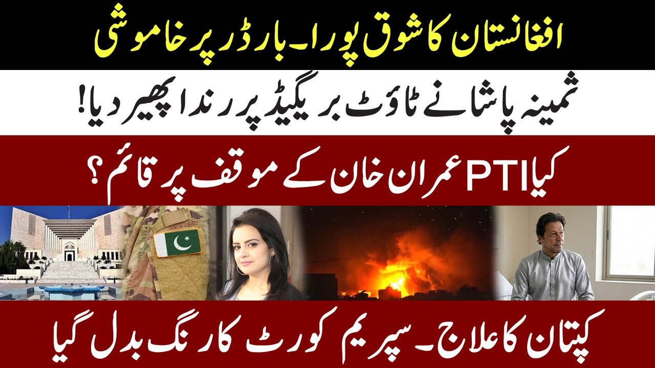 Afghanistan On Silent Mood After Pak Army Strike l Samina Pasha Got Hyper On Tout Brigade