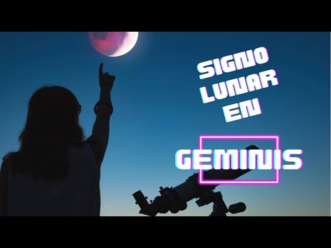 Video: ¿Qué es el signo lunar de Géminis?