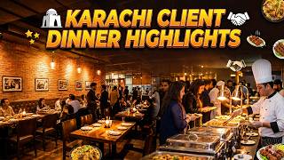Karachi Client Dinner Highlights | Wirasat Client Engagement & Networking