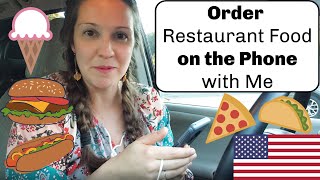 Order Food in an American Restaurant