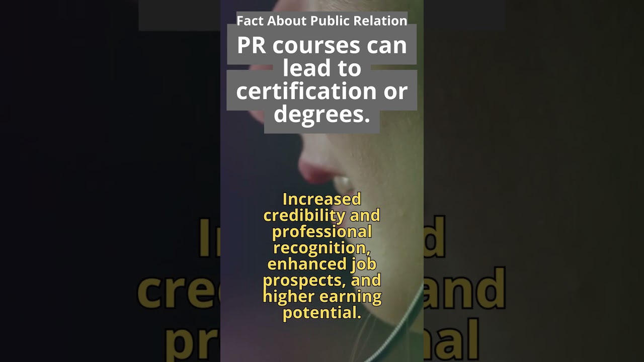 Boost Your PR Career: Certifications and Degrees