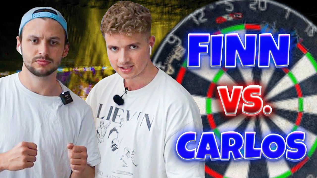 Das ULTIMATIVE DART DUELL! 😱🔥 FINN VS. CARLOS!🎯 WER KANN SICH DIESMAL DURCHSETZEN?!