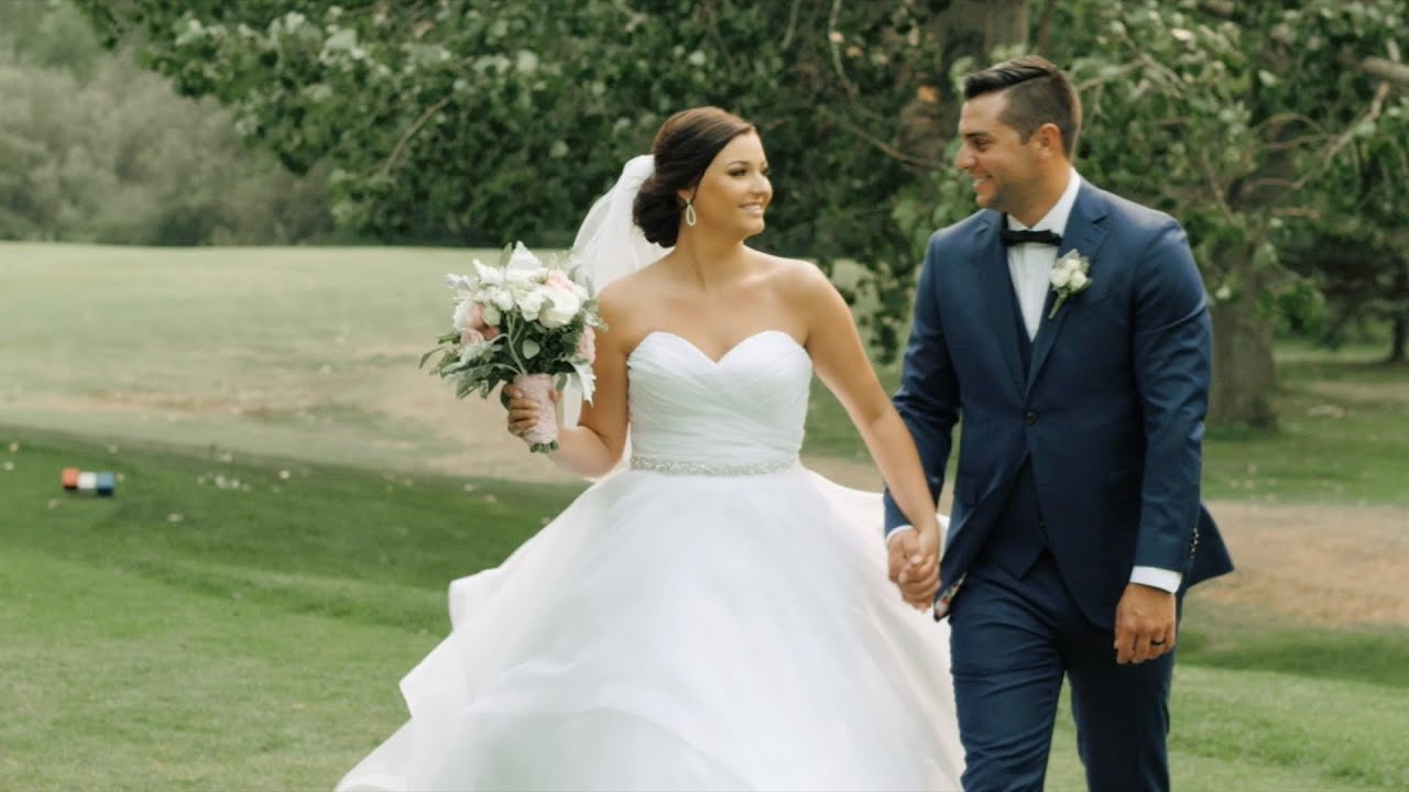 Groom Cries Reading His Beautiful Wife's Letter | Country Side Golf Club Wedding