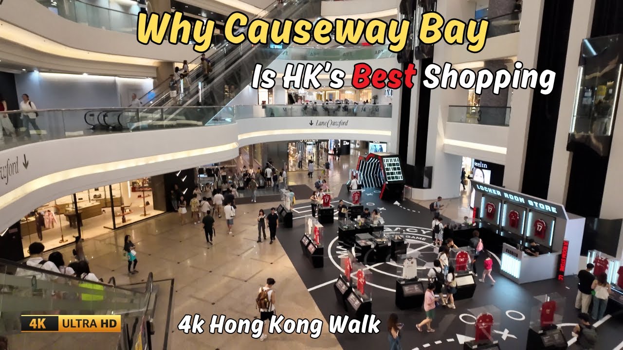 Why Causeway Bay is Hong Kong’s Best Shopping District 🛍️ 🇨🇳
