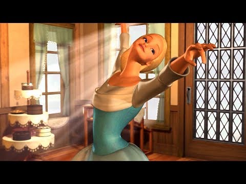 Barbie of Swan Lake - Odette dancing in her father's bakery