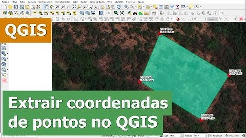 Extrair coordenadas de pontos em UTM pela tabela de atributos no QGIS