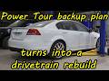The G8 GXP Power Tour backup plan gets a new clutch, fuel pump and more! Bonus: Lightning update.