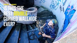 The Best BMX Double Curved Wallride  Ever? - DIG ARCHIVES