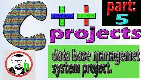 data base management system project in c++ part 5: Urdu Hindi