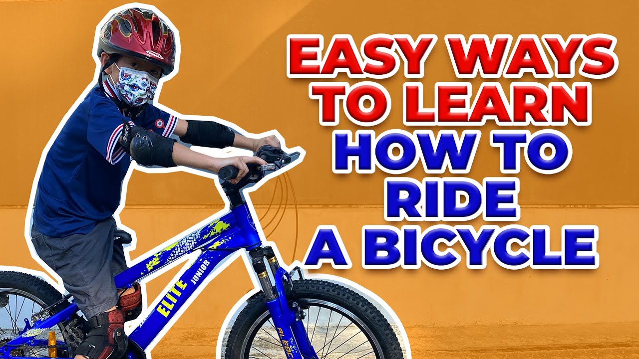 Easy ways to learn how to ride a bicycle | Watchdon Seeto - YouTube