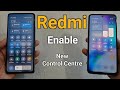 Redmi/Xiaomi Me New Control Center Kaise Enable Kare | MIUI/HyperOS Settings
