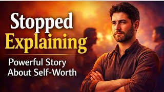 The Day He Stopped Explaining | A Powerful Story About Self-Worth Guide