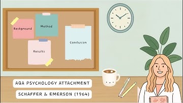 Schaffer & Emerson’s Attachment Study 👶 | AQA Psychology Paper 1 Revision