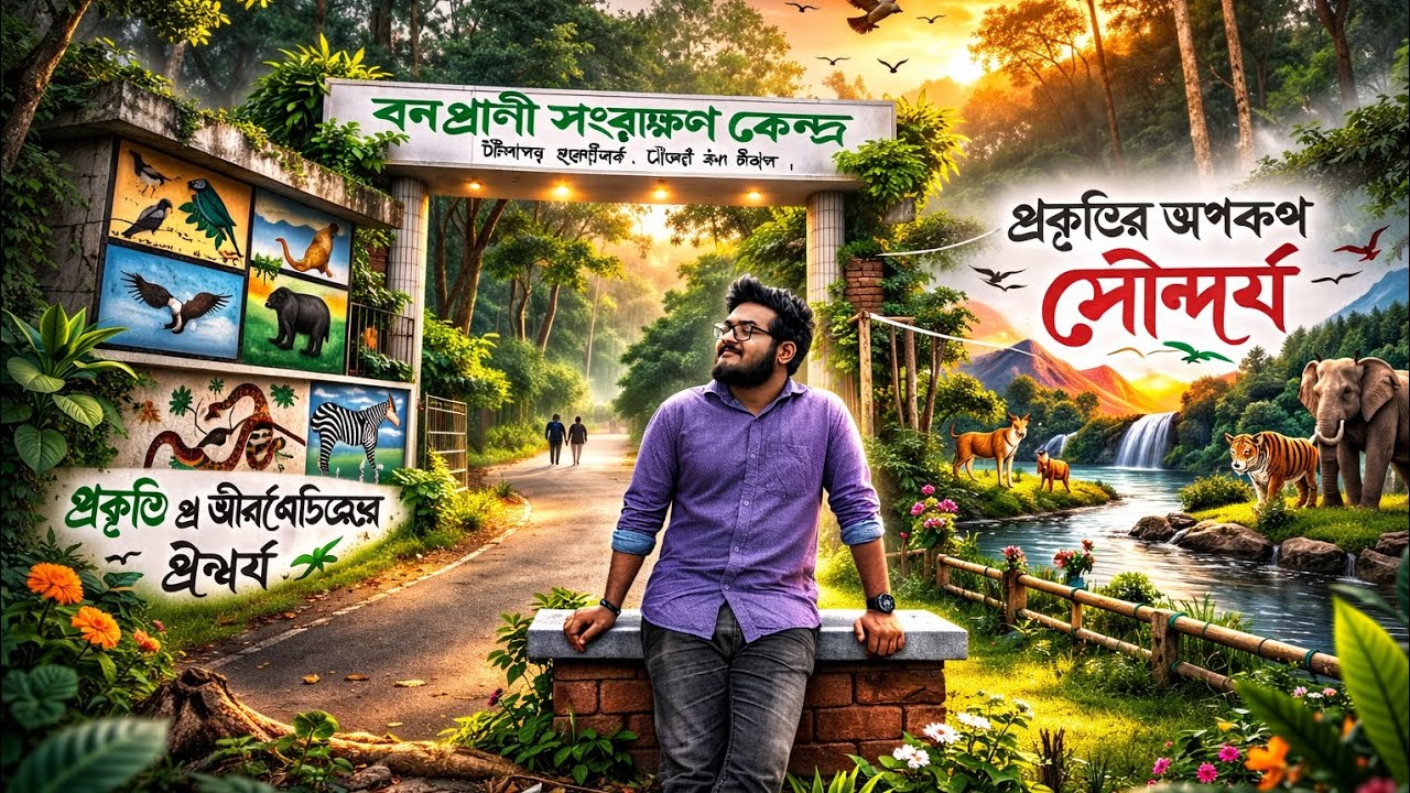 বন্ধুদের সাথে মিলে সিলেট ইকোপার্ক এর ভ্রমন। Travile with my friends in sylhet Eco Park। 