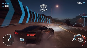 Need for Speed Payback - Proving Grounds Drift Score 461,780 with Chevrolet Corvette Grand Sport