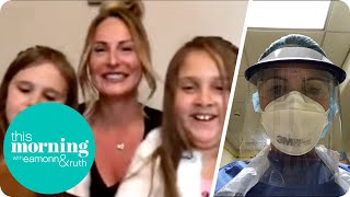 The NHS Nurse Reunited With Her Family After Nine Weeks | This Morning