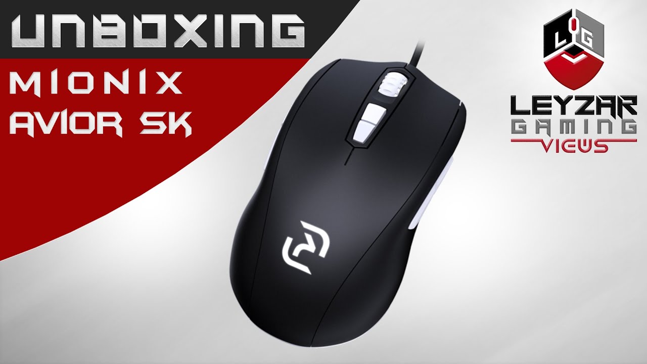 Mionix Avior SK Gaming Mouse Unboxing
