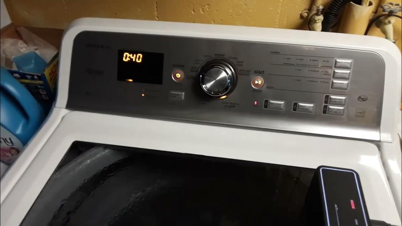 Running The Clean Washer Cycle (For The 2nd Time) YouTube