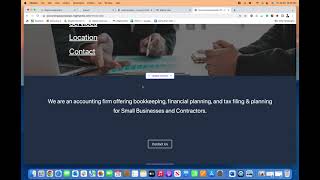 How to Make a Basic Website for An Accountant or Bookkeeper in Under 60 Seconds