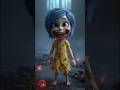 Inside out horror version #shorts #scary #aiart