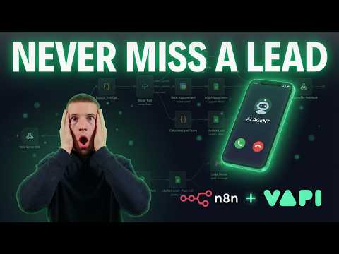 AI voice agent calling leads instantly with VAPI and n8n