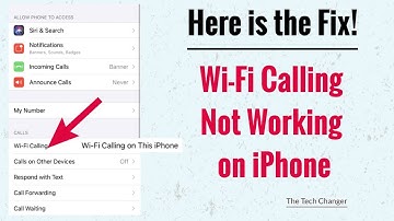 Top 5 Ways to Fix Wi-Fi Calling Not Working on iPhone | Make a call with Wi-Fi Calling (2023)