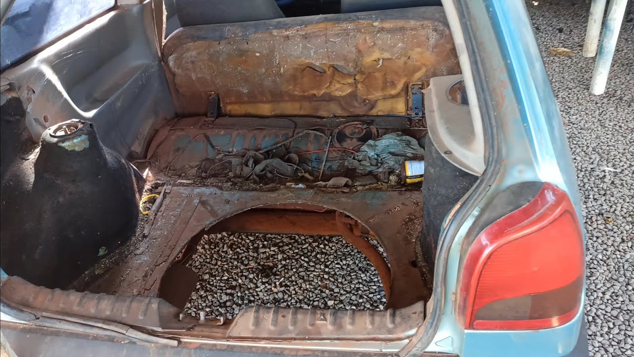 como trocar bacia do estepe gol bola