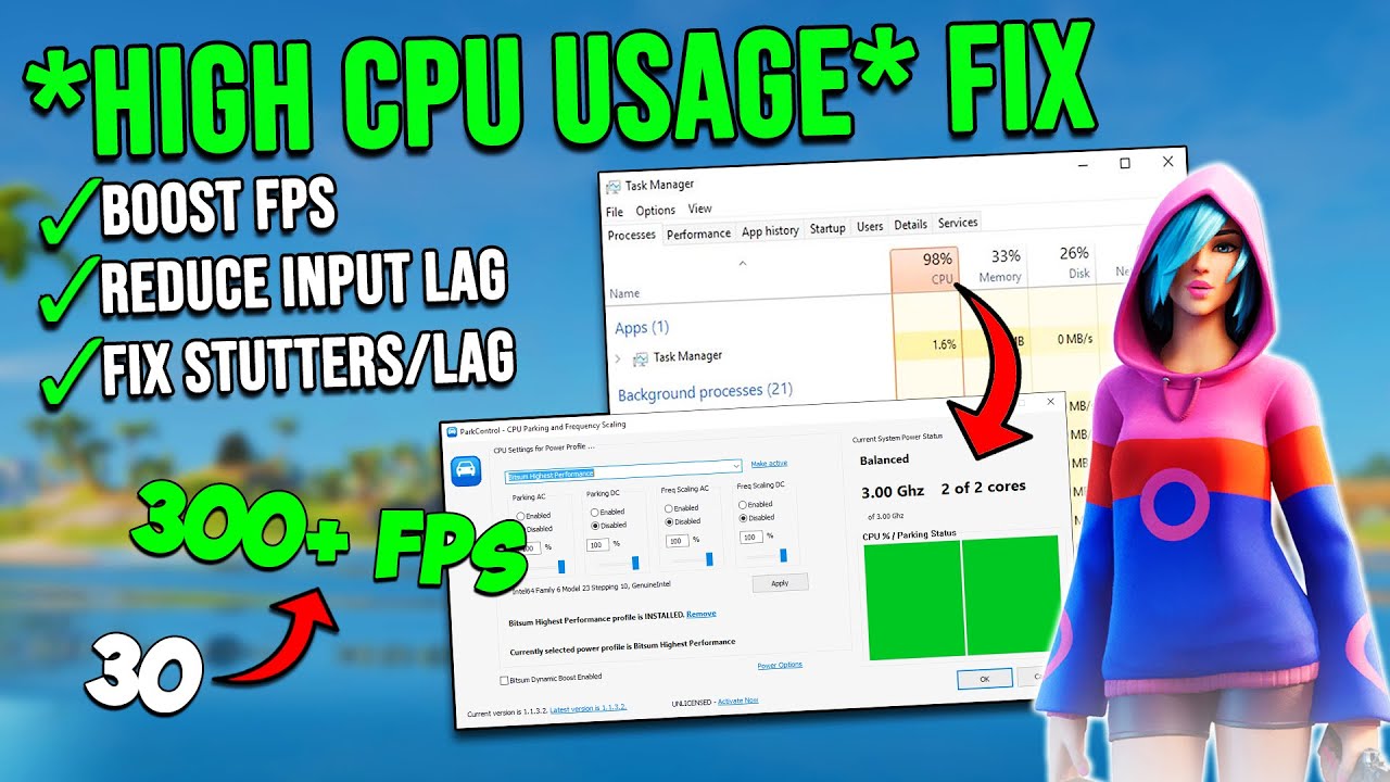How to Fix 100% CPU Usage | Fix High CPU Usage & Boost FPS - YouTube