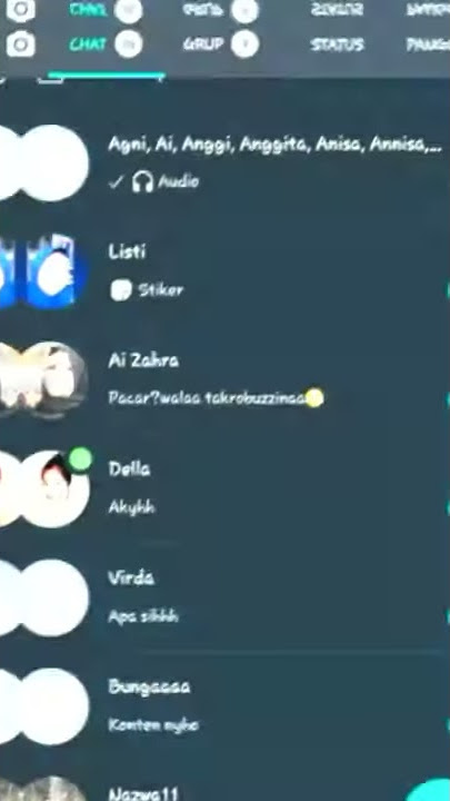 Story wa.Kalo Gabut Chat Aja.Anggap pacar sendiri