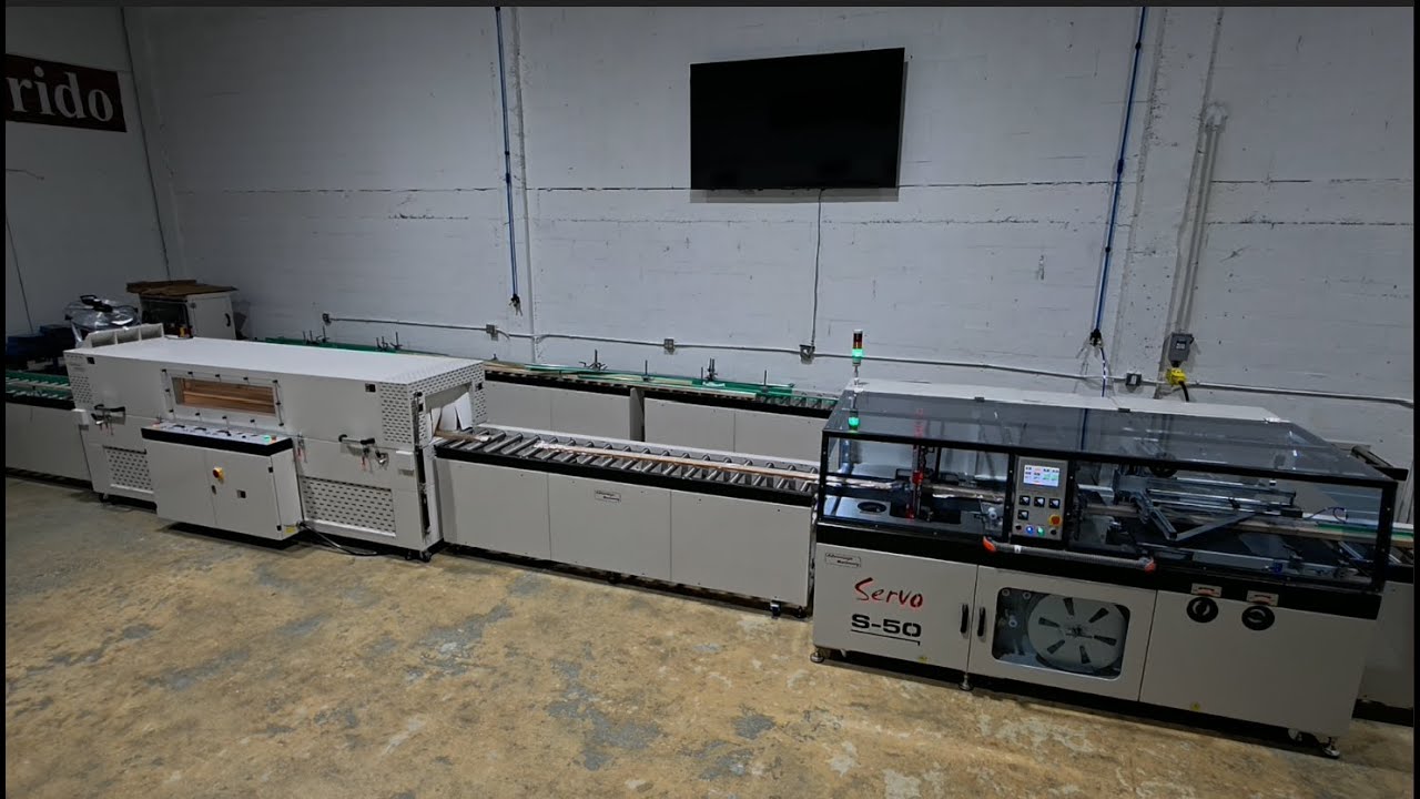 S-50 High Speed Shrink Wrapper for Long Railings