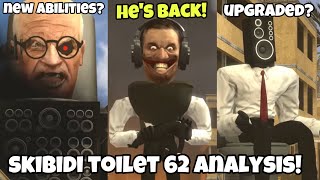 This is my concept for the G-Man Toilet's next upgrade. Note: I know  Scientist Skibidi Toilet would rather upgrade himself with a humanoid body,  but I'd save the Sci-Toilet for a more