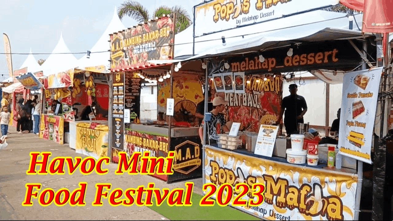 Havoc Mini Food Festival 2023 Aeon Mall Seri Manjung YouTube