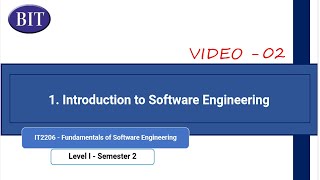 BIT Sem 2 IT2206 Introduction Video 2 [epi 2]
