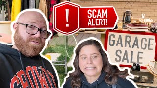 Getting Scammed at a Garage Sale!