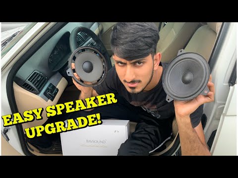 BMW Speaker Upgrade! EASY DIY INSTALL! BAVSOUND REVIEW