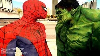 Spiderman vs Hulk