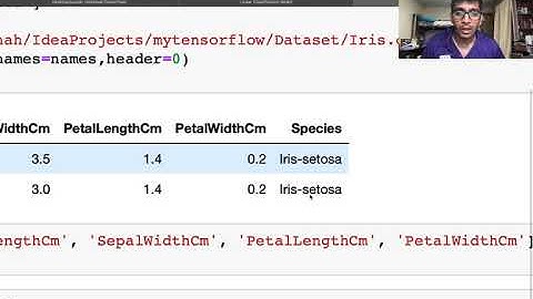 Tensorflow Tutorial #11 IRIS Dataset Tensorflow/MachineLearning