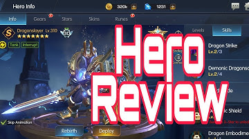 Elemental Titans - Hero Review- Dragonslayer