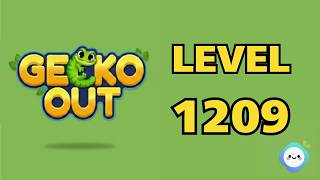 Gecko Out level 1209 Walkthrough & Solution