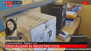 GENERAL DEHEZA: LLEGÓ TECNOLOGÍA PARA DIGITALIZAR EL REGISTRO CIVIL