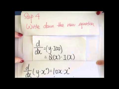 Math Project Integrating Factor
