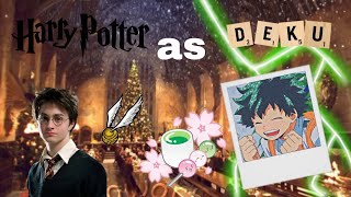 Harry as Deku