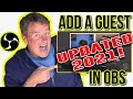 Obs Live Stream Tutorial   Add a guest to your Live Stream! UPDATE 2021!