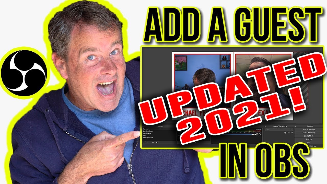 Obs Live Stream Tutorial Add a guest to your Live Stream! UPDATE 2021 ...